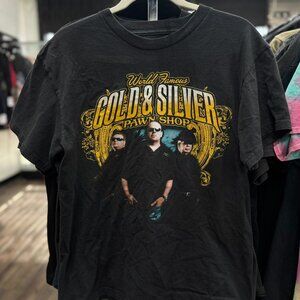 Vintage Pawn Stars Gold & Silver T-Shirt Men’s Medium | Las Vegas Shop Graphic T